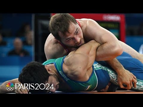 YouTube thumbnail for [FRE] Spencer Lee vs Gulomjon Abdullaev Highlights