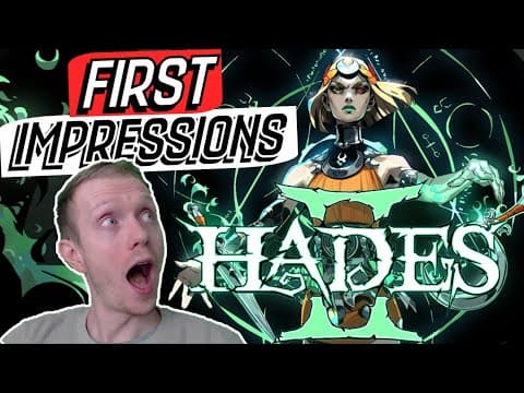 YouTube thumbnail for Hades II - Haelian - Gameplay and First Impressions