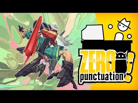 YouTube thumbnail for Bomb Rush Cyberfunk (Zero Punctuation)