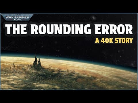 YouTube thumbnail for The Rounding Error I Warhammer 40k Story