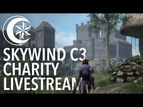 YouTube thumbnail for We're remaking Morrowind as a Skyrim mod. Here's a charity livestream we held on the weekend.