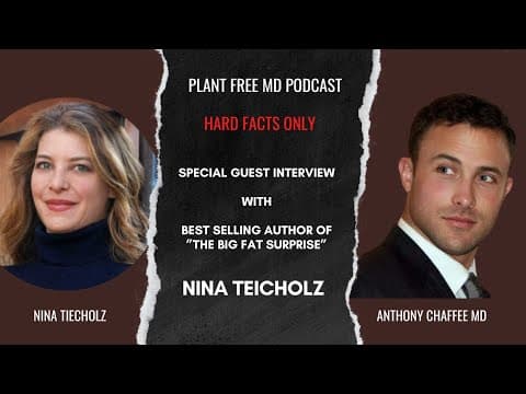 YouTube thumbnail for The Big Fat Surprise! With Author Nina Teicholz