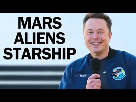 YouTube thumbnail for Rather liked Elon Musks SpaceX Presentation