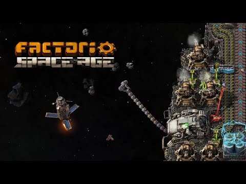 YouTube thumbnail for Factorio: Space Age - Trailer
