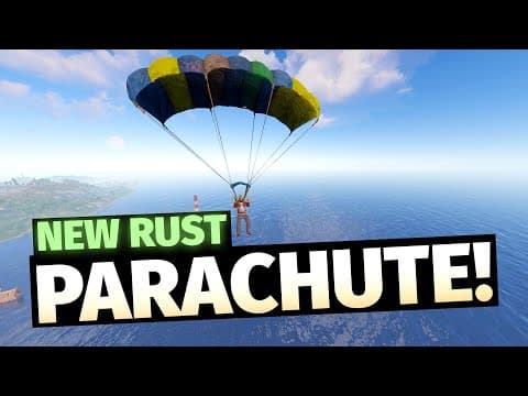 YouTube thumbnail for Parachutes coming soon to Rust!