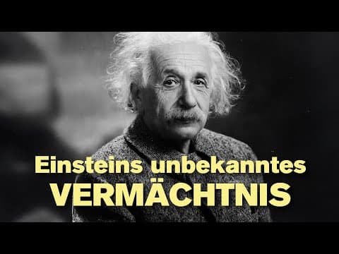 YouTube thumbnail for So habt ihr Albert Einstein noch nie gesehen