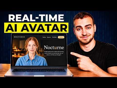 YouTube thumbnail for Why AI Avatars Are Changing Everything (And How to Build One)
