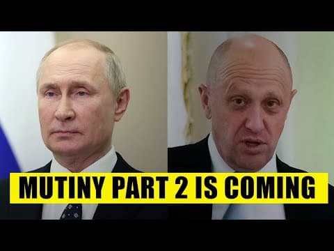 YouTube thumbnail for Coup in Russia: Another Rebellion Brewing Against Putin