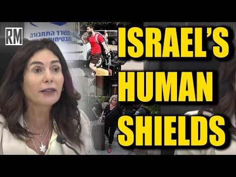 YouTube thumbnail for Israel Uses Its Population as Human Shields, Bans Flights for Israelis