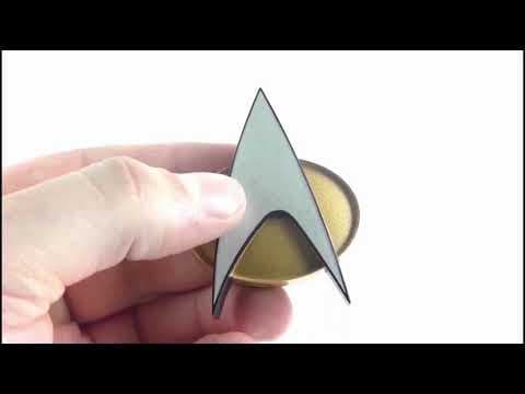 YouTube thumbnail for Shut up and take my money: A working Bluetooth TNG Combadge