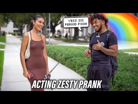YouTube thumbnail for Dude acts gay to get chicks numbers 😂💀⚰️