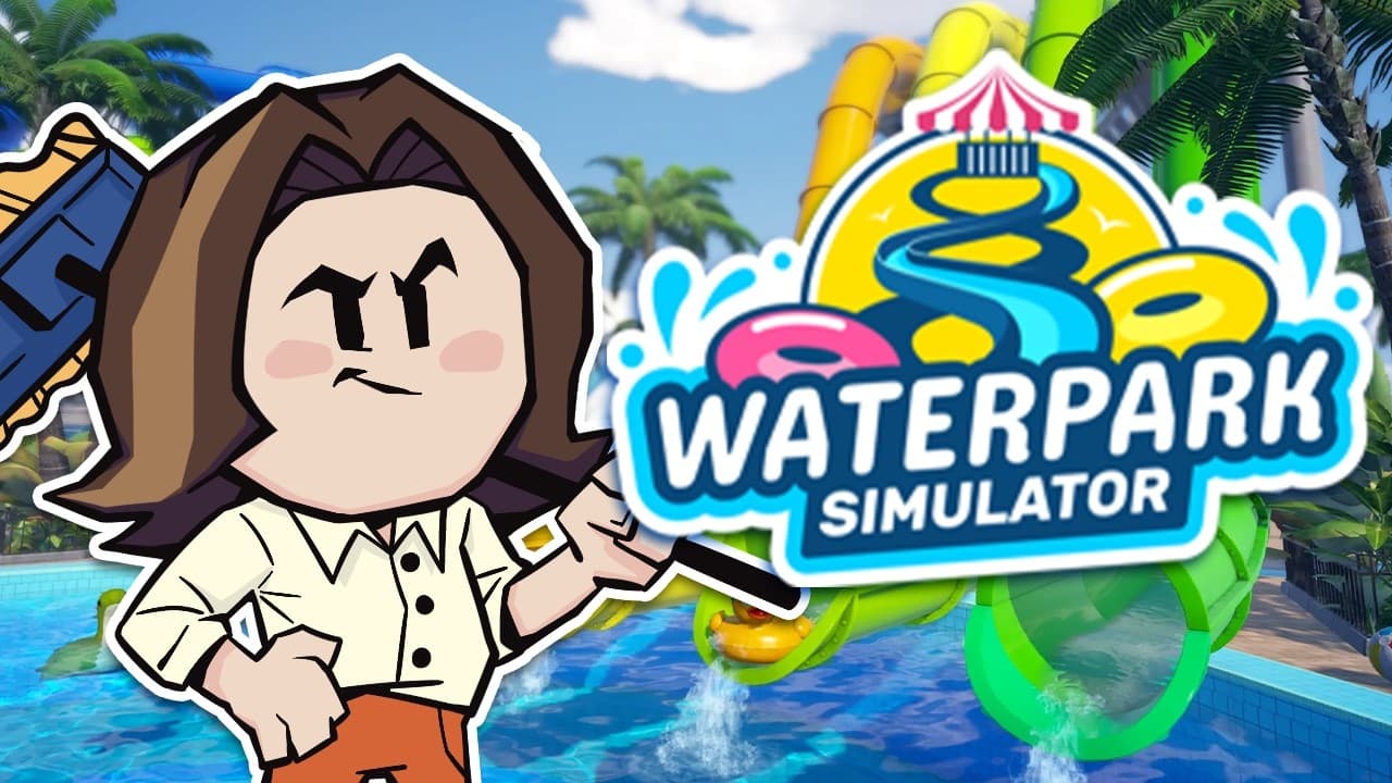 YouTube thumbnail for It's only the Best Day Ever! | Waterpark Simulator🏊