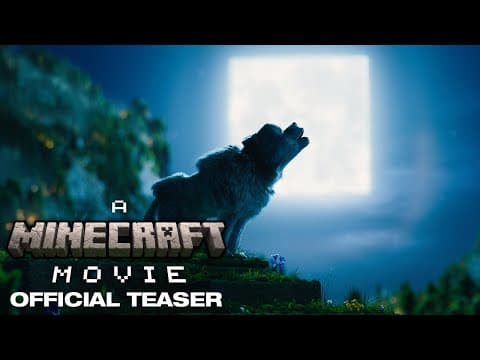 YouTube thumbnail for A Minecraft Movie | Teaser