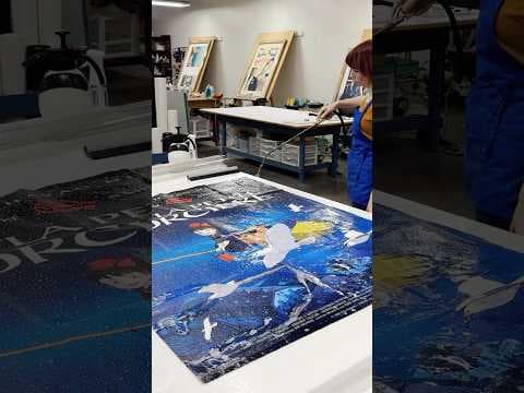 YouTube thumbnail for Restoring a French Kiki’s Delivery Service Poster