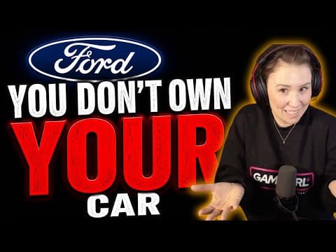 YouTube thumbnail for Ford Can Lock You Out of Your Own Car