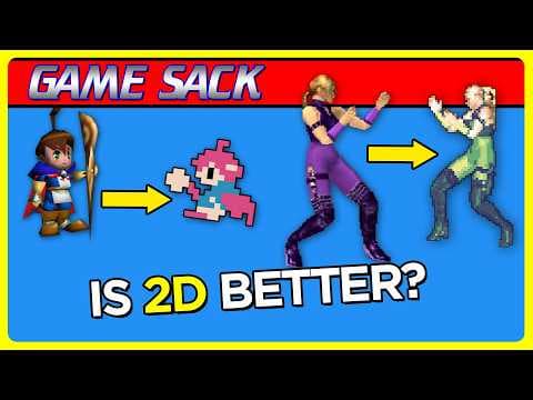 YouTube thumbnail for 3D Franchises that went 2D | Game Sack