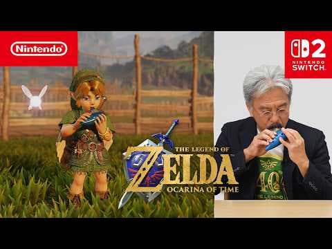 YouTube thumbnail for The Legend of Zelda: Ocarina of Time – Mr. Aonuma Gameplay Demonstration