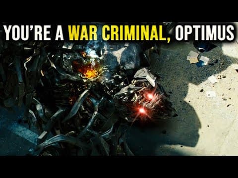 YouTube thumbnail for Transformers From Megatron's Perspective Is Hilarious | Nomsynho