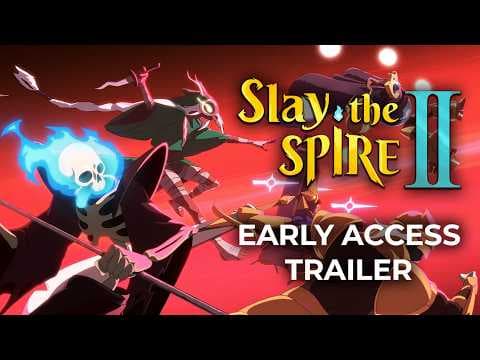 YouTube thumbnail for Slay the Spire 2 - Early Access Trailer