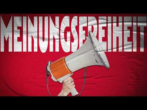 YouTube thumbnail for Meinungsfreiheit. - Charaktermaske