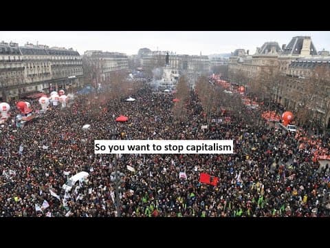 YouTube thumbnail for Toothless protest, pointless demands, and effective resistance