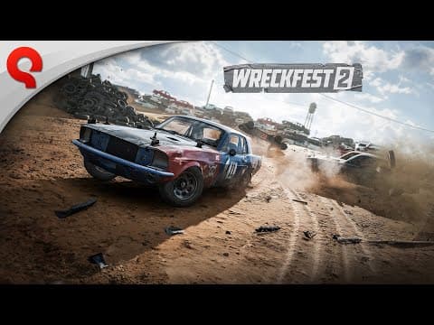 YouTube thumbnail for Wreckfest 2 announcement: not sim racing, I know...but...