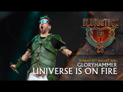 YouTube thumbnail for Gloryhammer - Universe on Fire