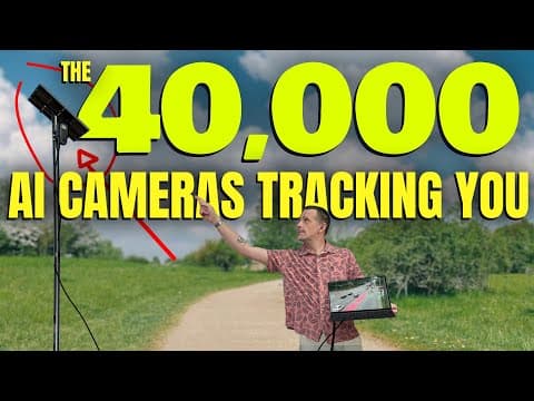 YouTube thumbnail for Breaking The Creepy AI in Police Cameras