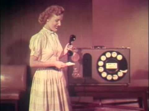 YouTube thumbnail for How to use your phone circa 1954