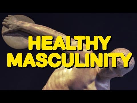 YouTube thumbnail for It's not enough to tell men what not to be. What is a positive vision of masculinity? | Anark