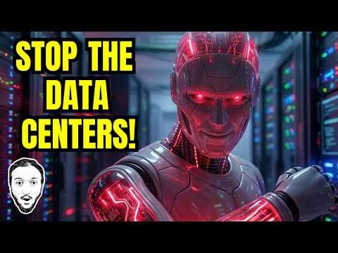 YouTube thumbnail for How To Stop An AI Data Center Coming To Your Town!
