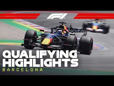 YouTube thumbnail for Qualifying Highlights | 2026 Barcelona-Catalunya Grand Prix