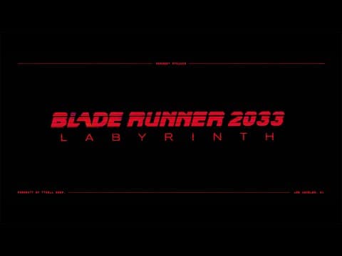 YouTube thumbnail for BLADE RUNNER 2033: LABYRINTH | Reveal Trailer