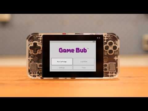 YouTube thumbnail for The New Game Bub - A Better Open-Source FPGA Handheld