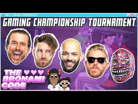 YouTube thumbnail for AEW Games Championship Tournament
