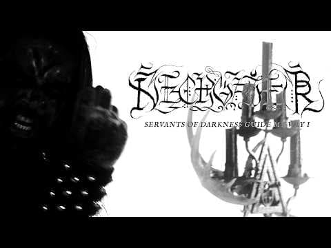 YouTube thumbnail for Necrofier - Servants of Darkness, Guide My Way I