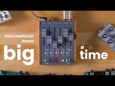 YouTube thumbnail for Chase Bliss took big time to create the new Big Time echo/delay