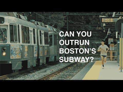 YouTube thumbnail for Can You Outrun Boston's Subway?