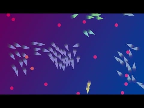 YouTube thumbnail for How do Boids Work? A Flocking Simulation  - YouTube