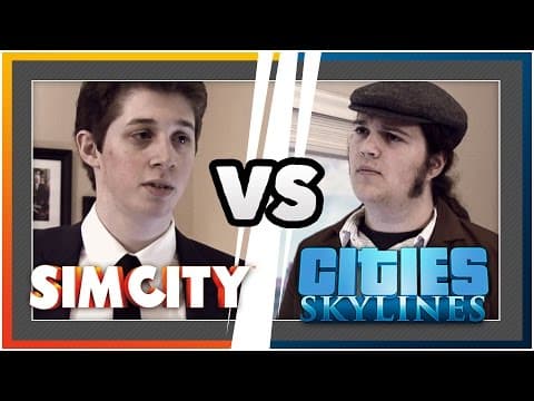 YouTube thumbnail for SimCity VS Cities Skylines