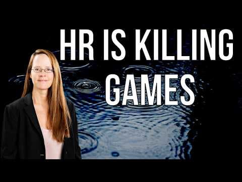 YouTube thumbnail for Laura Fryer - HR is killing Games