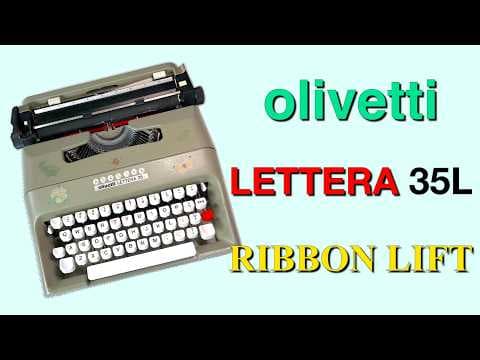 YouTube thumbnail for Olivetti Lettera 35L | Joe van Cleave