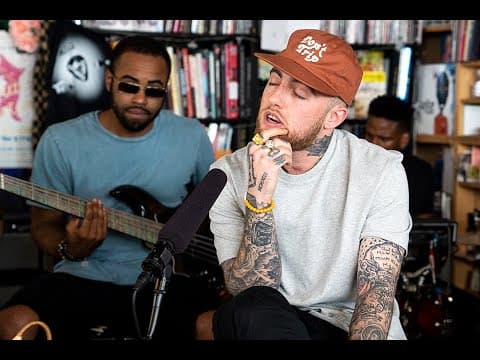 YouTube thumbnail for Mac Miller NPR Tiny Desk