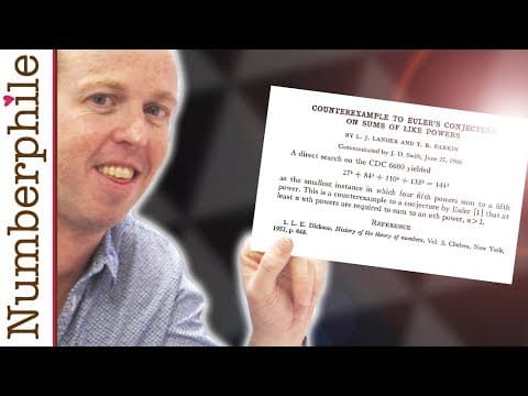 YouTube thumbnail for The Shortest Ever Papers | Numberphile