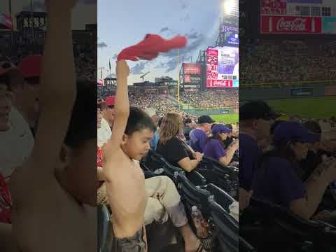 YouTube thumbnail for Took my kid to a baseball game....yup, he is American!!