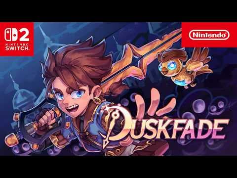 YouTube thumbnail for Duskfade – Launch Trailer – Nintendo Switch 2