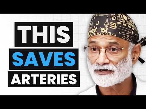 YouTube thumbnail for "The Real Cause of Clogged Arteries and how fasting can help" - Dr. Pradip Jamnadas