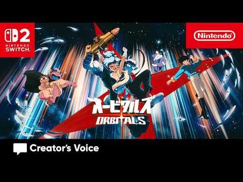 YouTube thumbnail for Brave the Perils of Space Together – Orbitals – Creator's Voice | Nintendo Switch 2