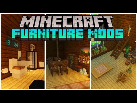 YouTube thumbnail for This friday i show you my Top 5 Furniture Mods