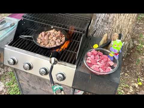 YouTube thumbnail for Braising 6lb of lamb for Easter lamb stew